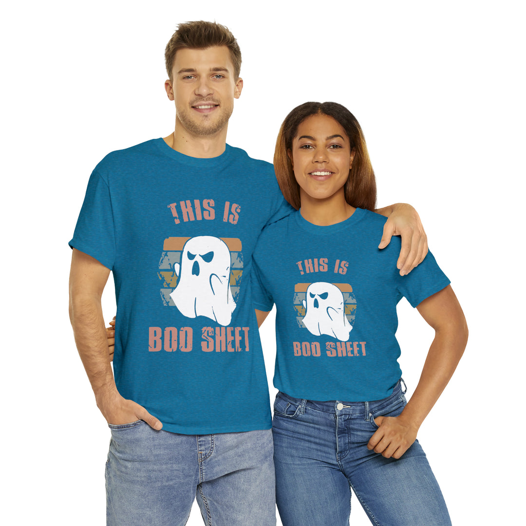 This is Boo Sheet-Unisex Heavy Cotton Tee