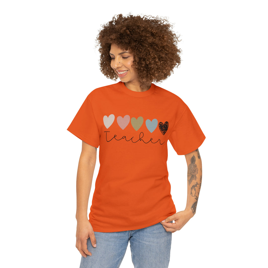 Teacher-Unisex Heavy Cotton Tee