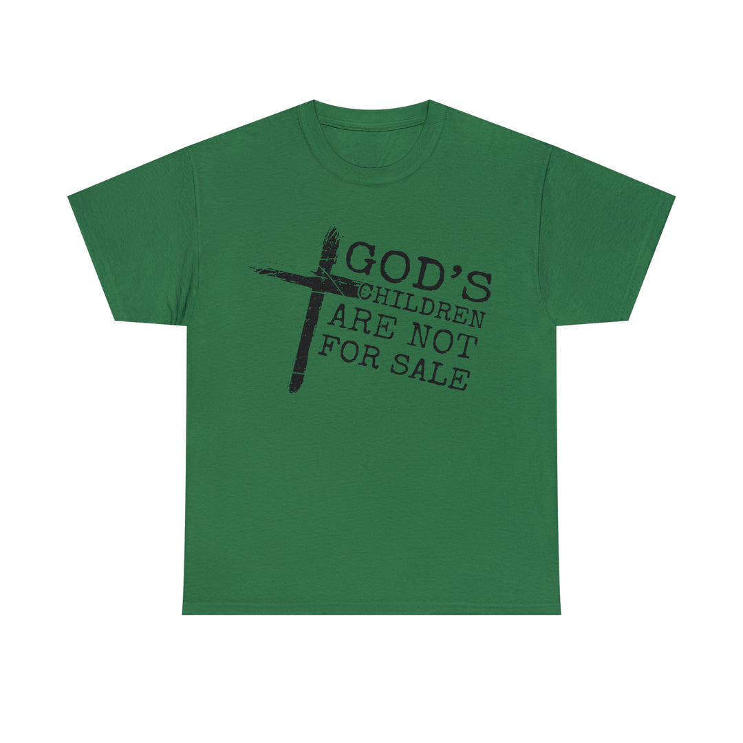 Gods children are not for sale-Unisex Heavy Cotton Tee
