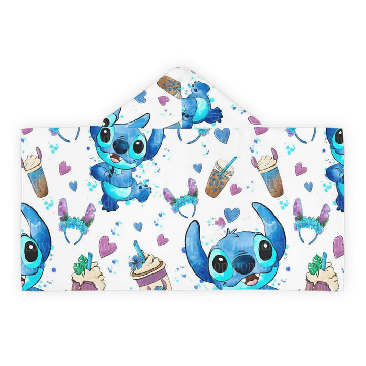 Stitch-Youth Hooded Towel