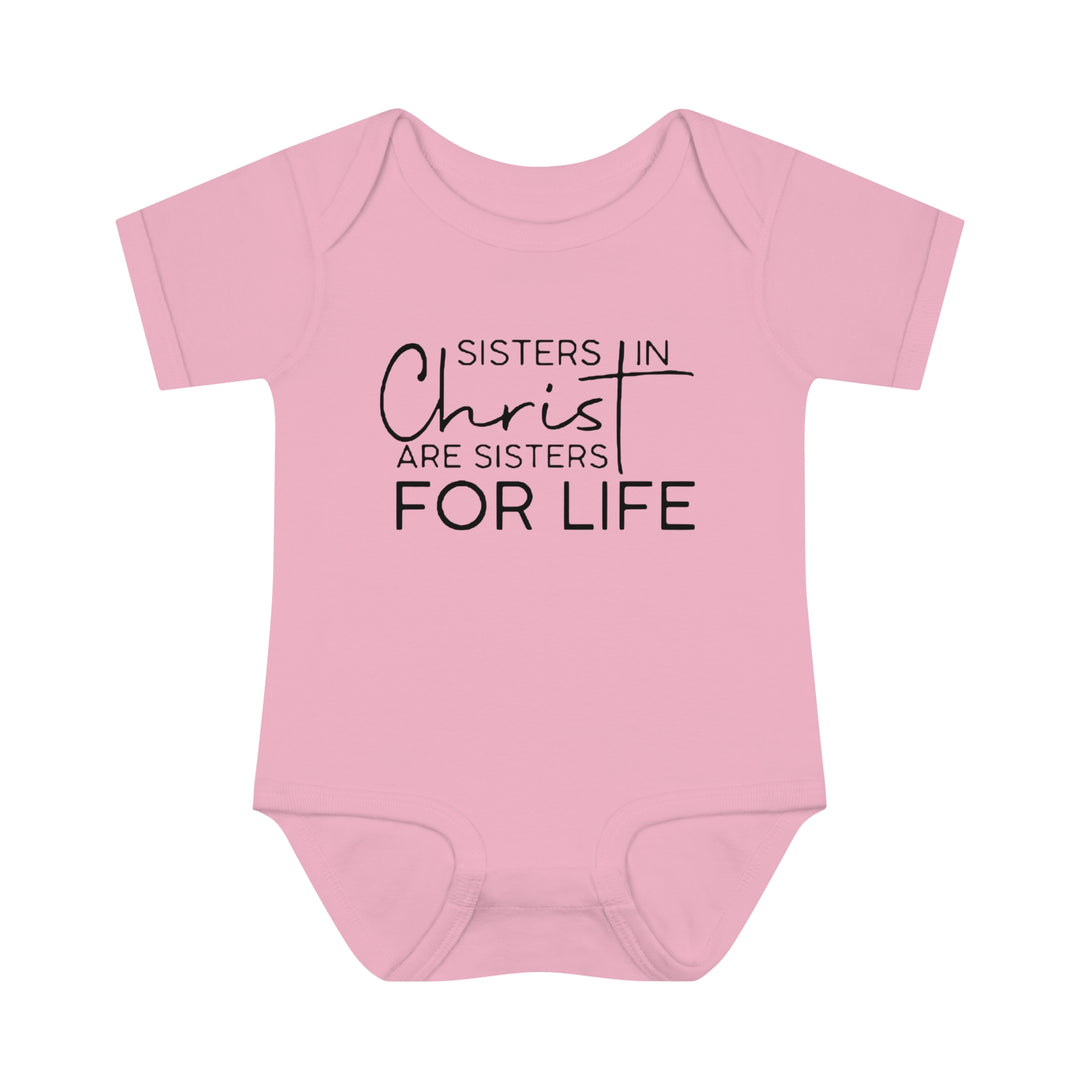 SISTER IN CHRIST-Infant Baby Rib Bodysuit
