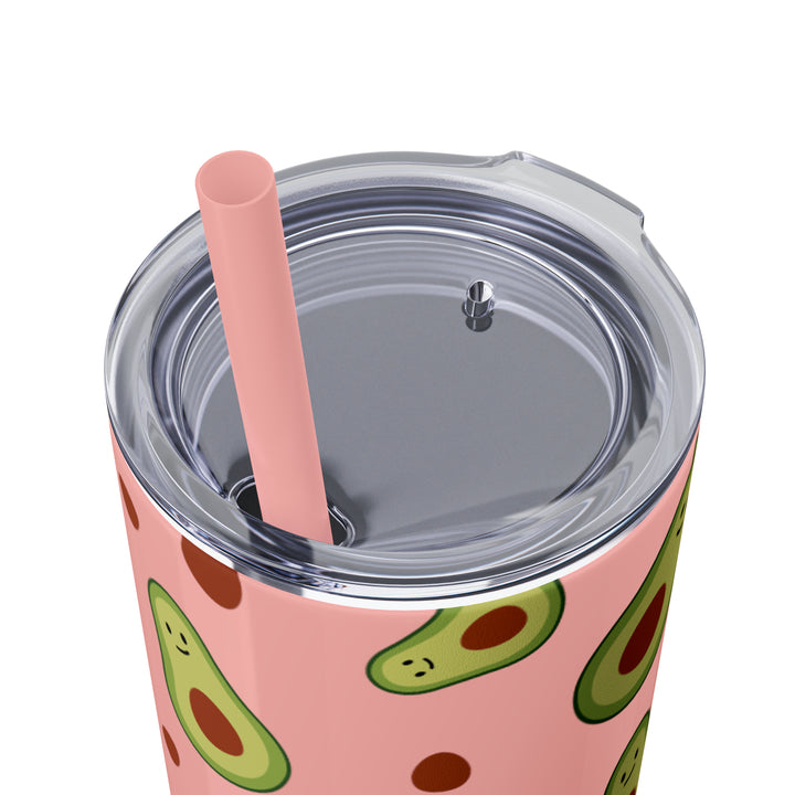 Skinny Tumbler with Straw, 20oz