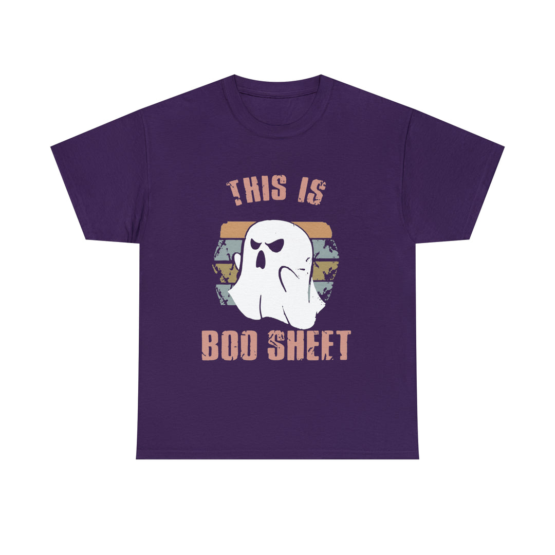 This is Boo Sheet-Unisex Heavy Cotton Tee