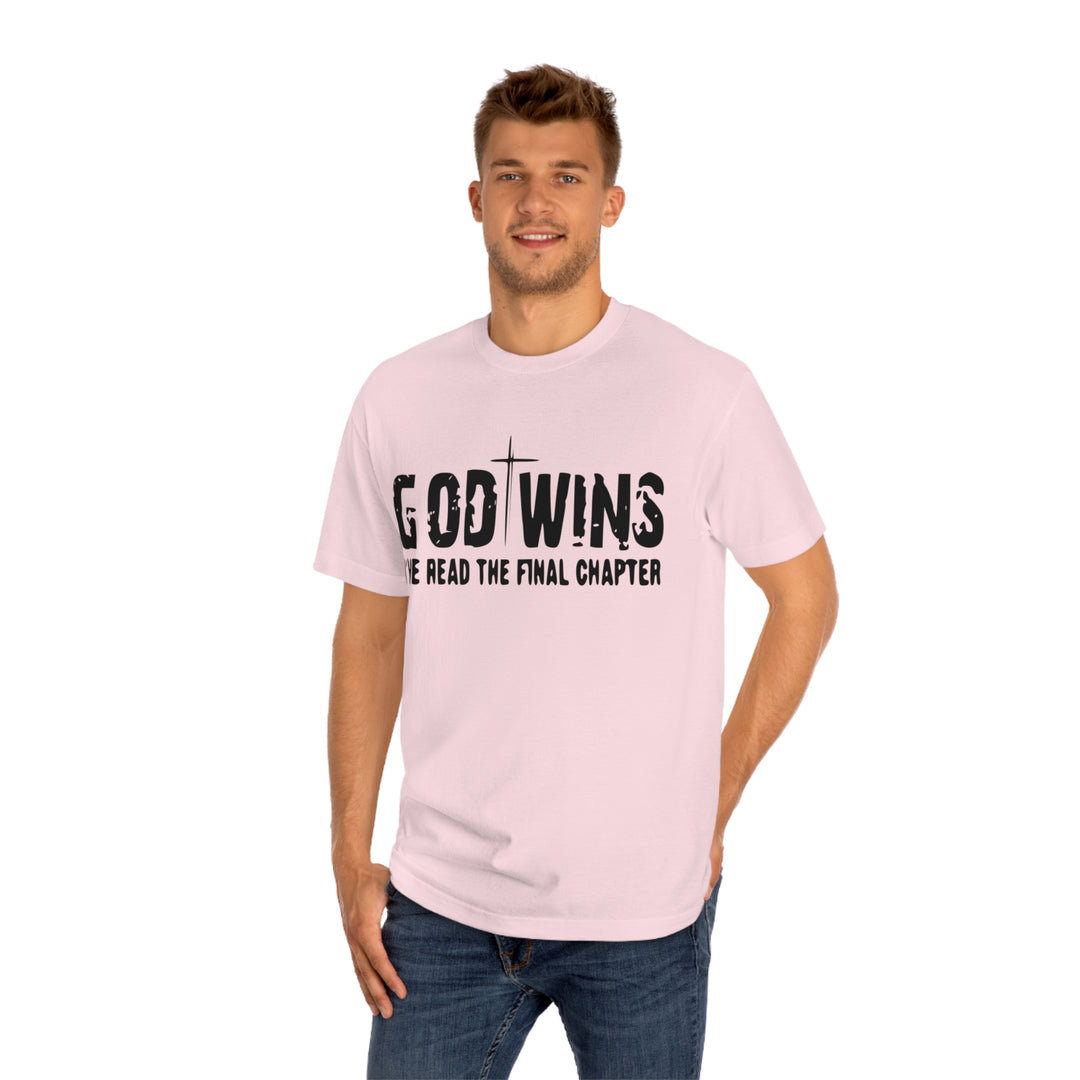 GOD WINS-Unisex Classic Tee