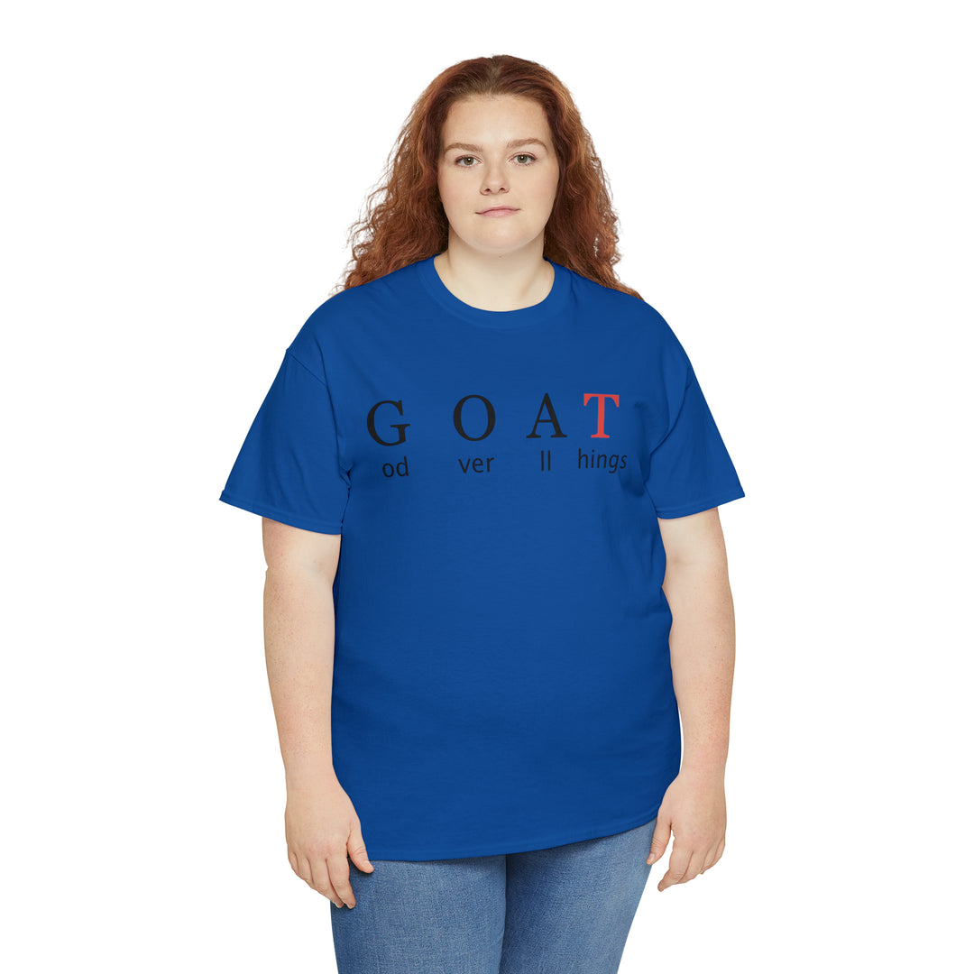 GOAT-Unisex Heavy Cotton Tee