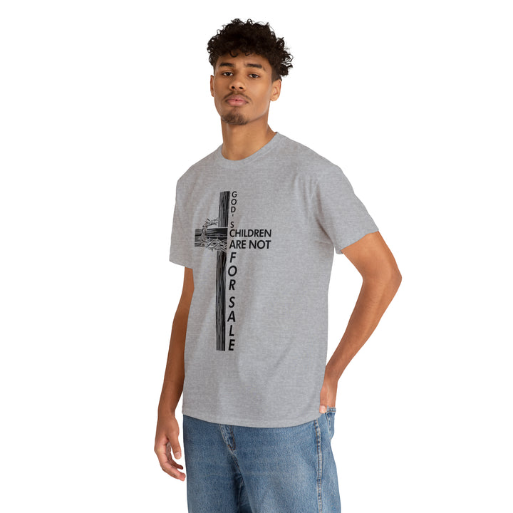 gods children are not for sale-Unisex Heavy Cotton Tee