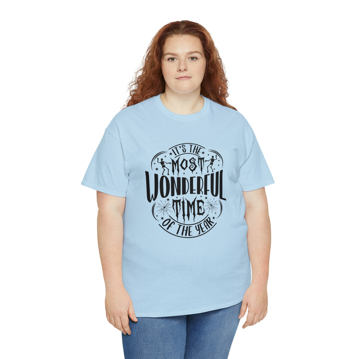 Most wonderful time of year-Unisex Heavy Cotton Tee