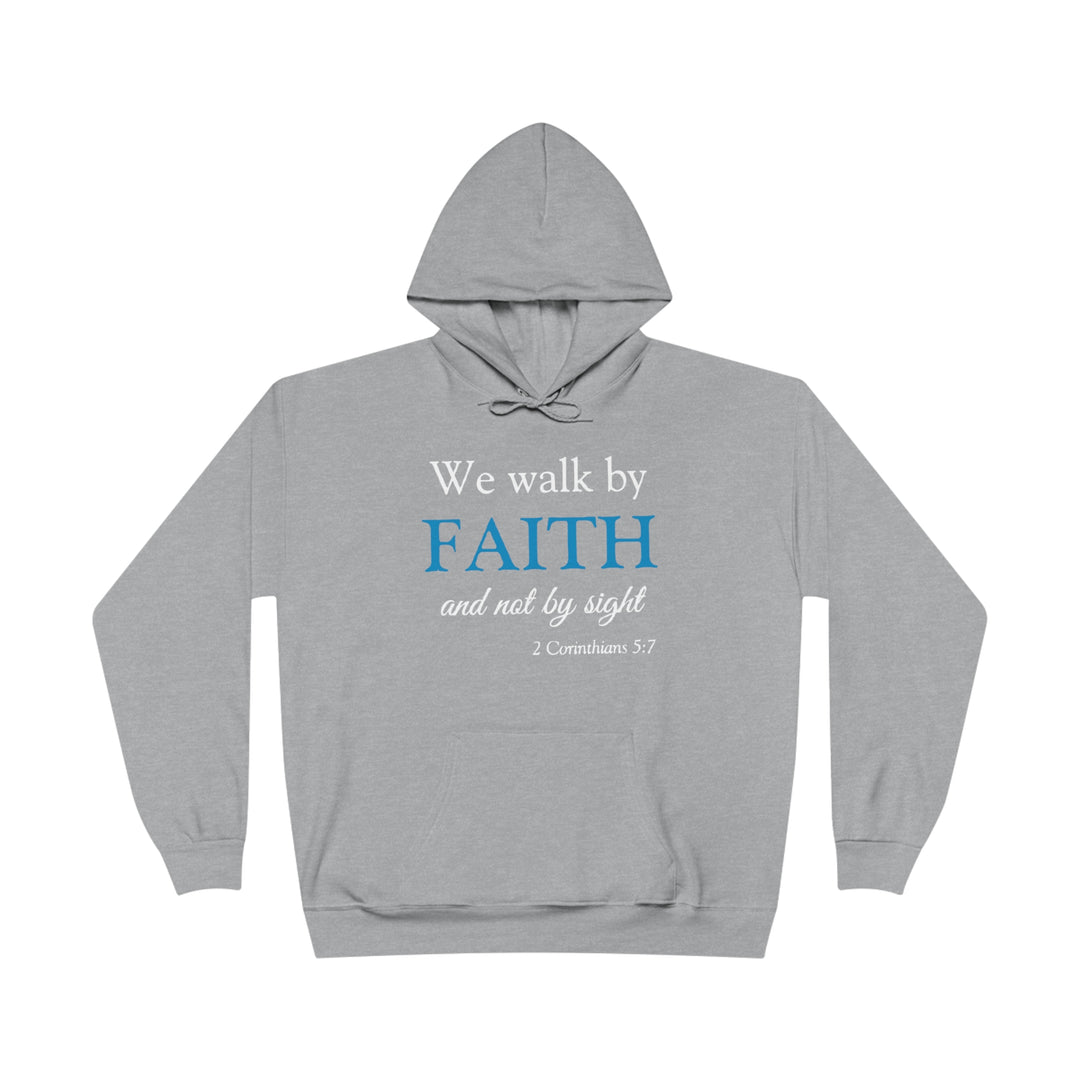 Faith=Unisex EcoSmart® Pullover Hoodie Sweatshirt
