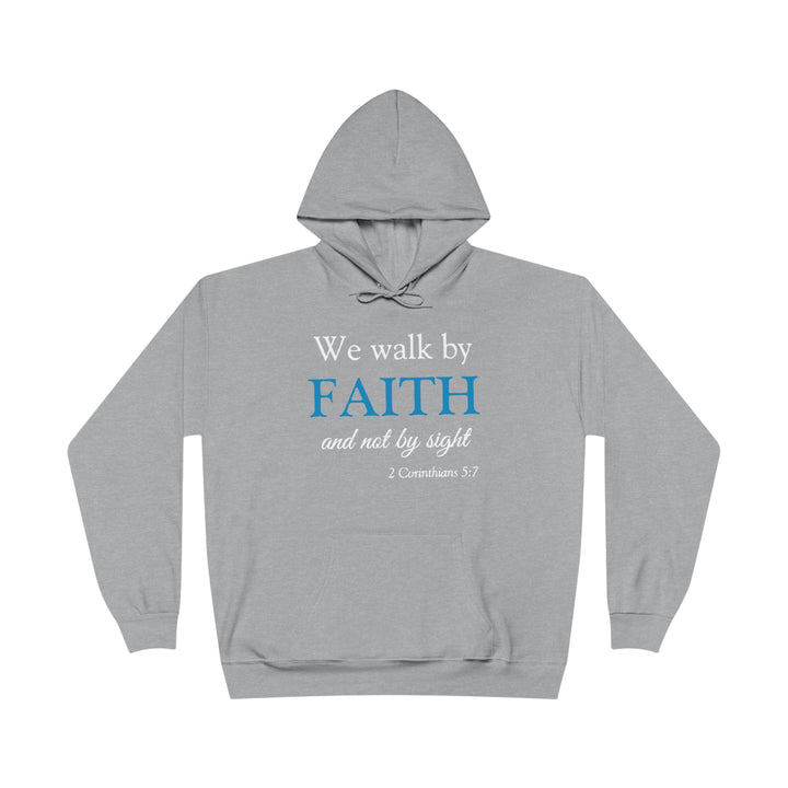 Faith=Unisex EcoSmart® Pullover Hoodie Sweatshirt