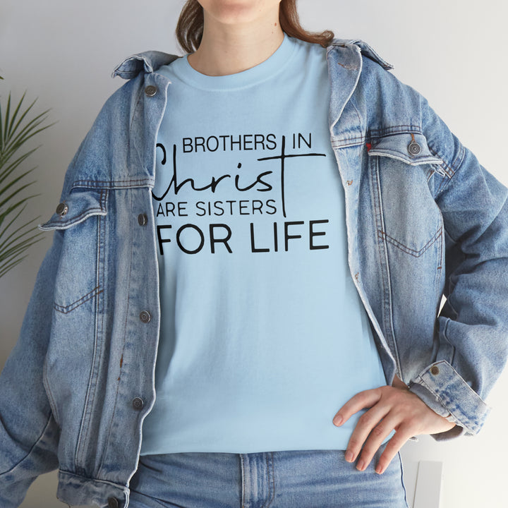 Brothers In Christ-Unisex Heavy Cotton Tee