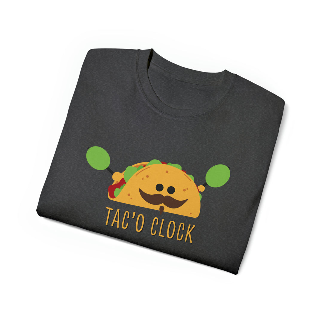 TACO CLOCK=Unisex Ultra Cotton Tee
