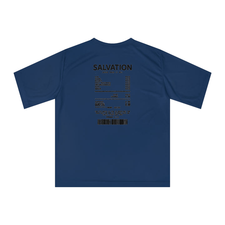 Child Of God/Salvation=Unisex Zone Performance T-shirt