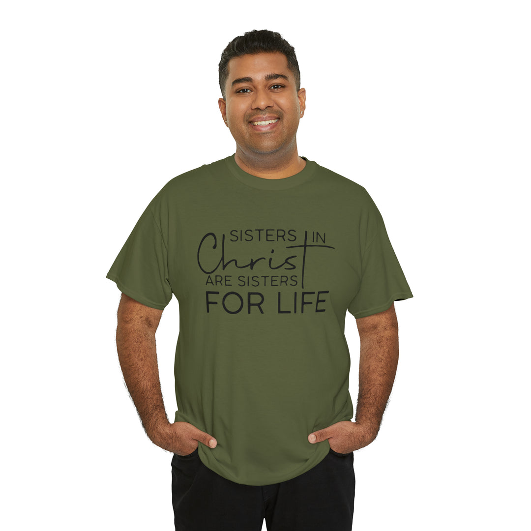 Sisters In Christ-Unisex Heavy Cotton Tee