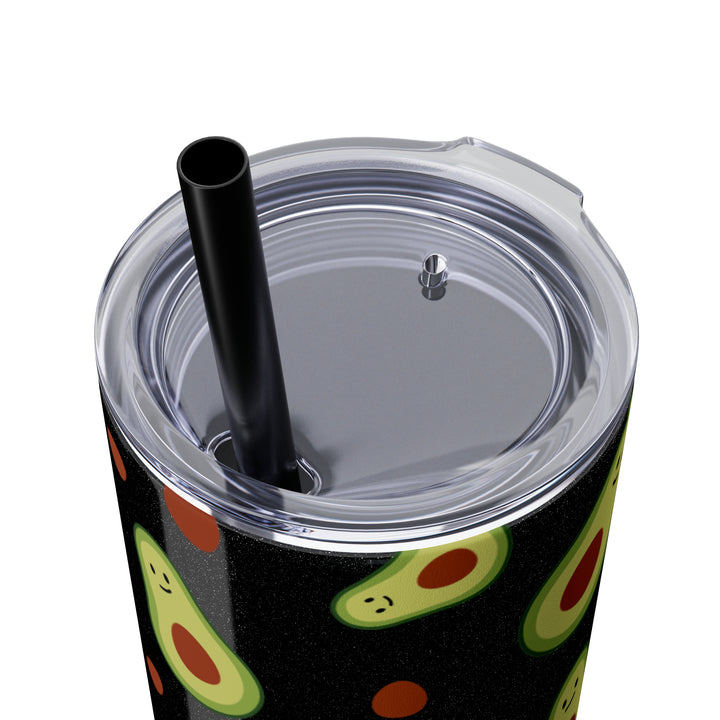 Skinny Tumbler with Straw, 20oz