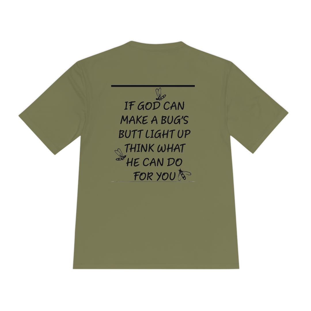 #GodFirst-Unisex Moisture Wicking Tee