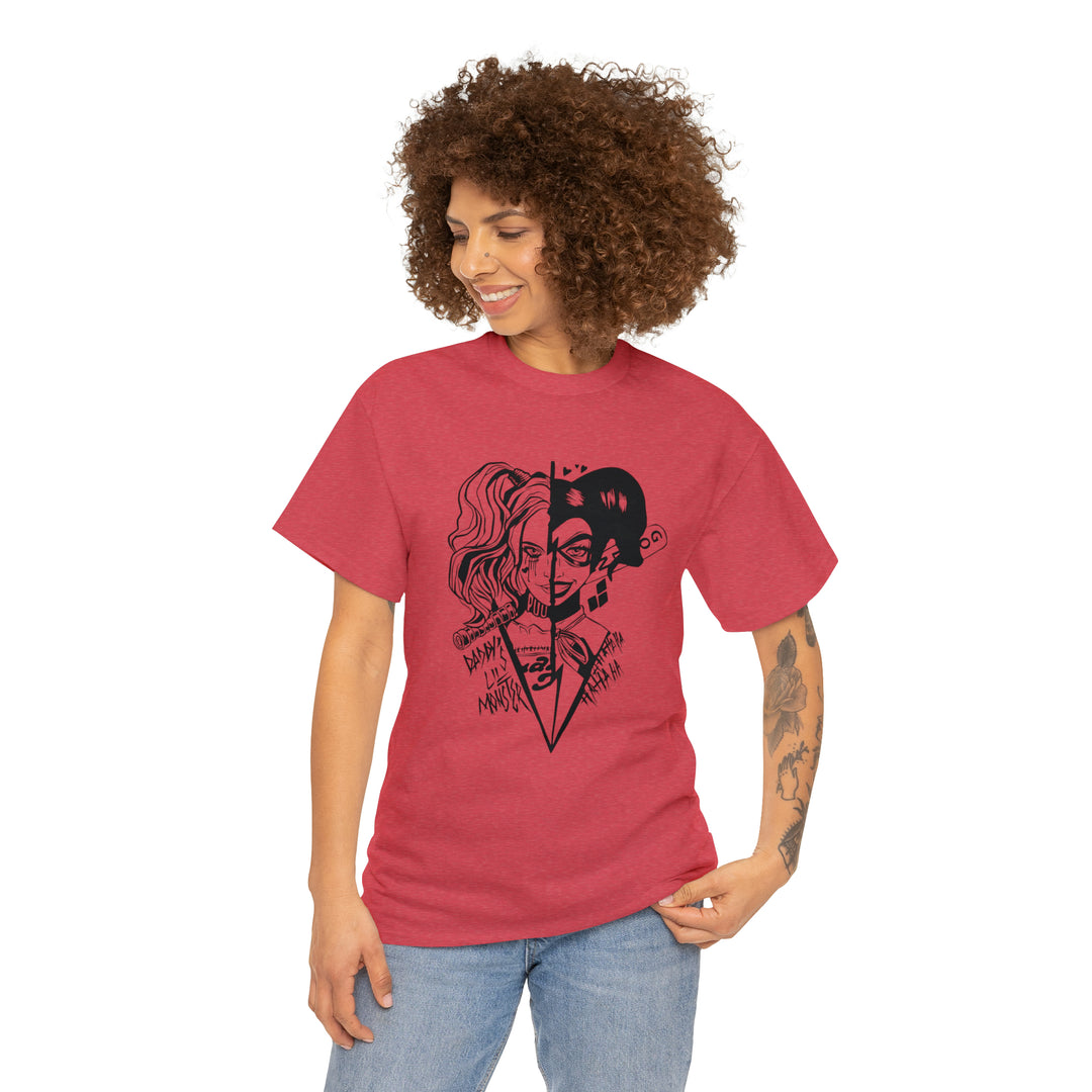 Daddys Little Monster-Unisex Heavy Cotton Tee