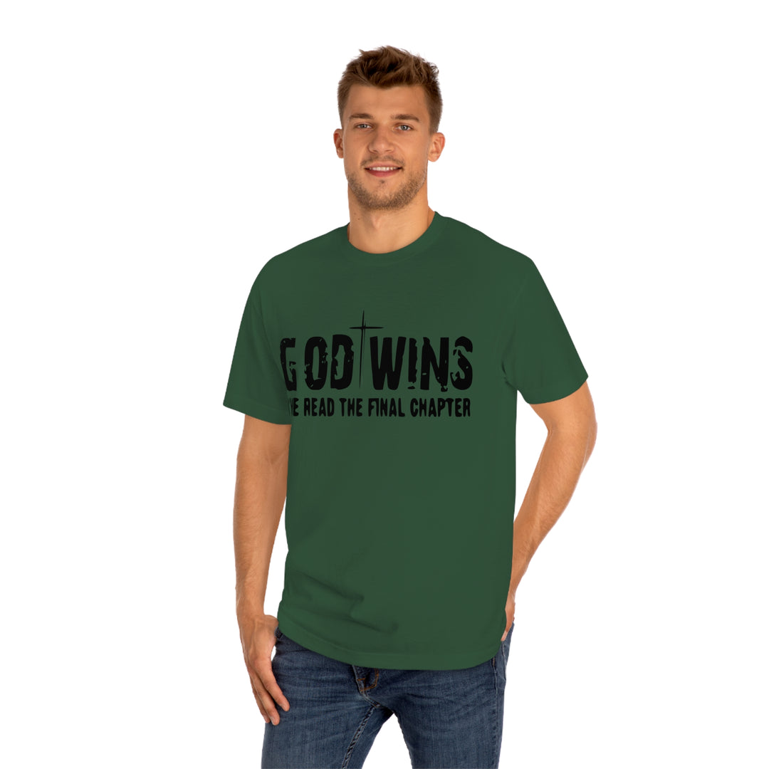 GOD WINS-Unisex Classic Tee