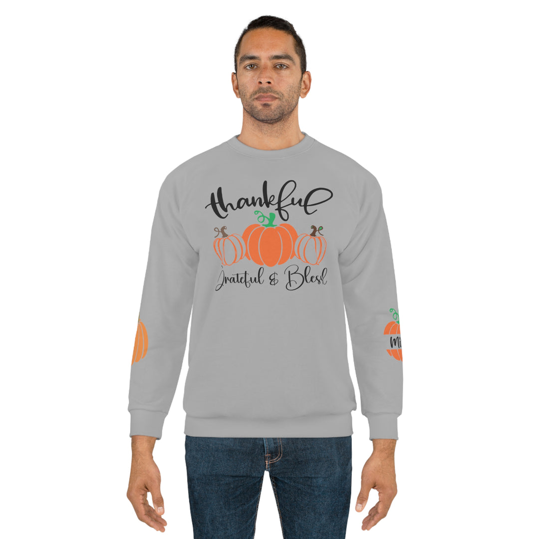 THANKFUL MIMI=Unisex Sweatshirt (AOP)