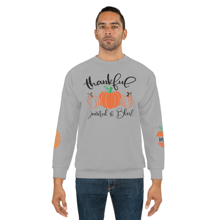 THANKFUL MIMI=Unisex Sweatshirt (AOP)