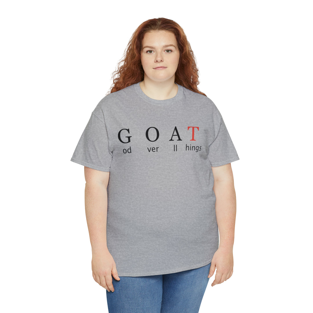 GOAT-Unisex Heavy Cotton Tee