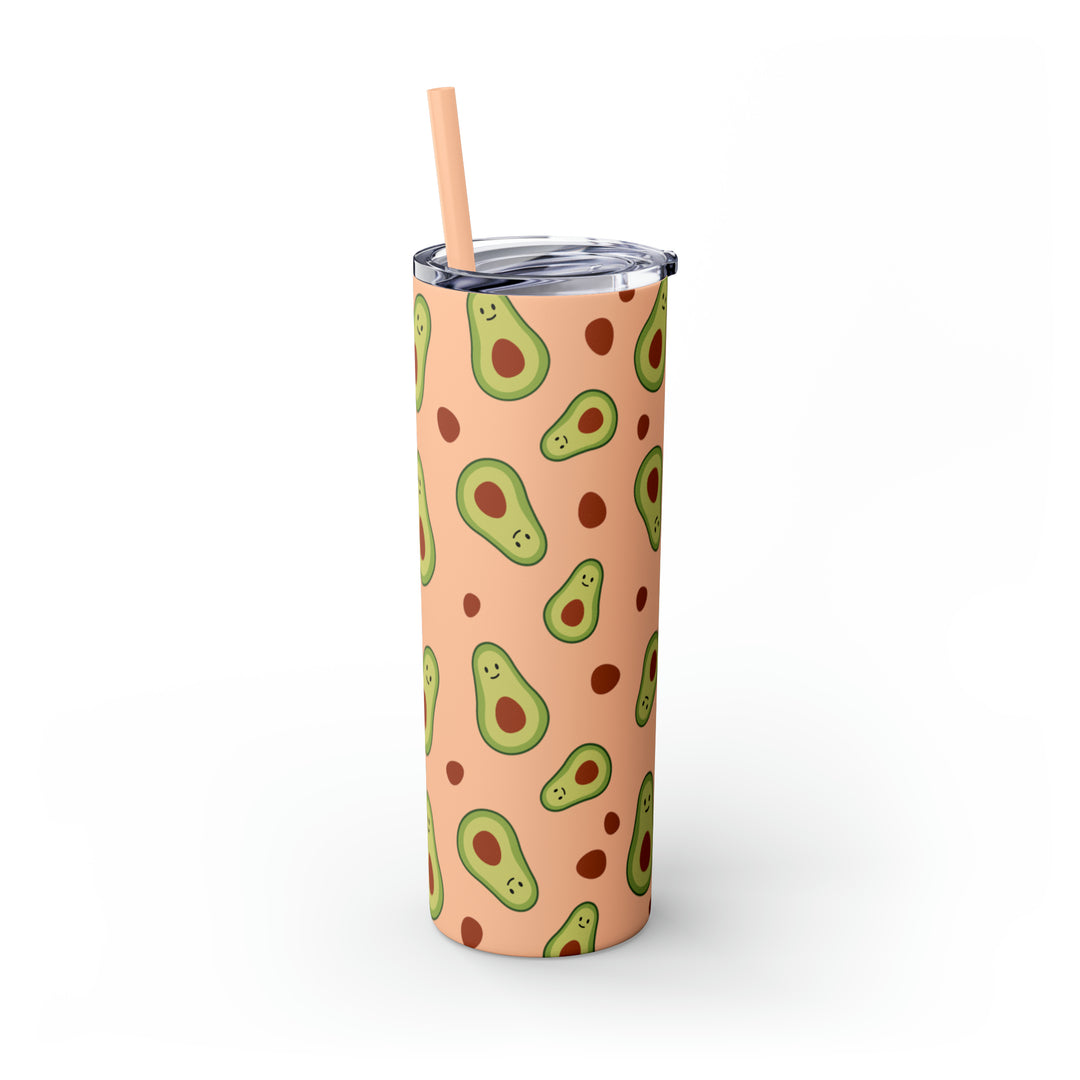 Skinny Tumbler with Straw, 20oz