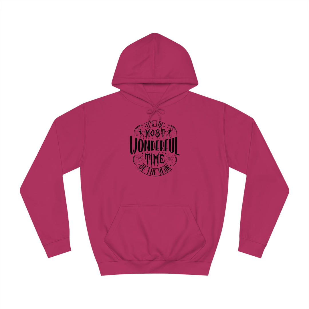 Its the most wonderful time of year-halloween-Unisex College Hoodie