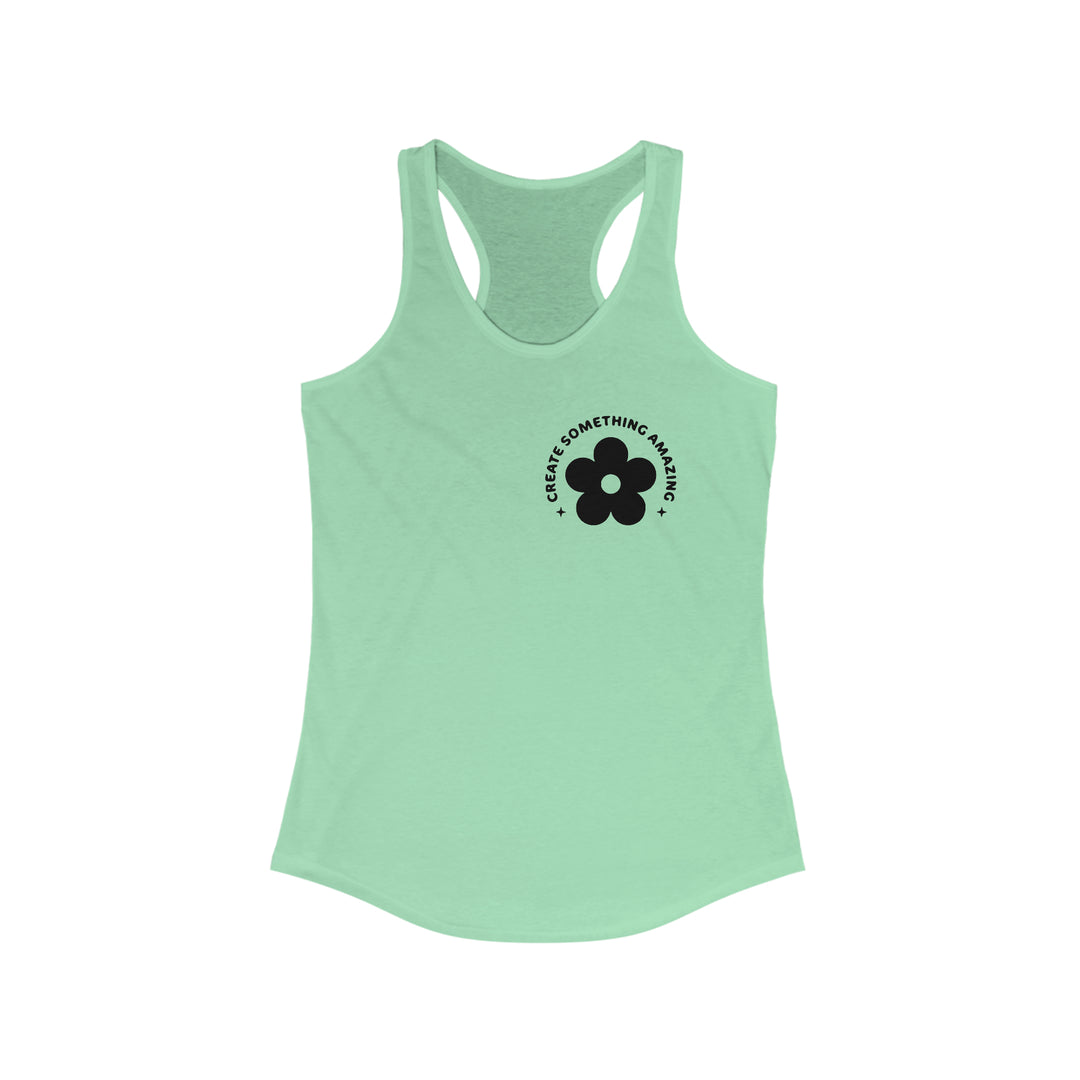 Create something amzing-Women's Ideal Racerback Tank