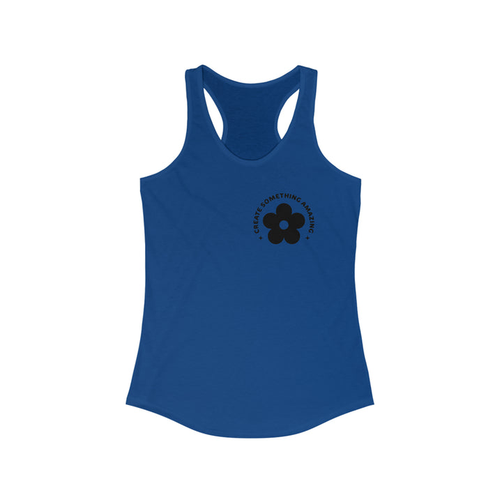 Create something amzing-Women's Ideal Racerback Tank