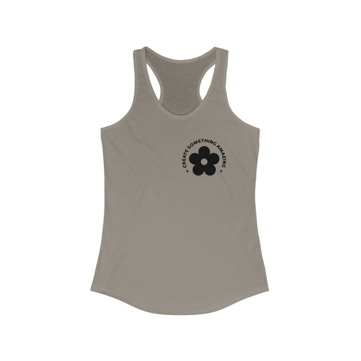 Create something amzing-Women's Ideal Racerback Tank