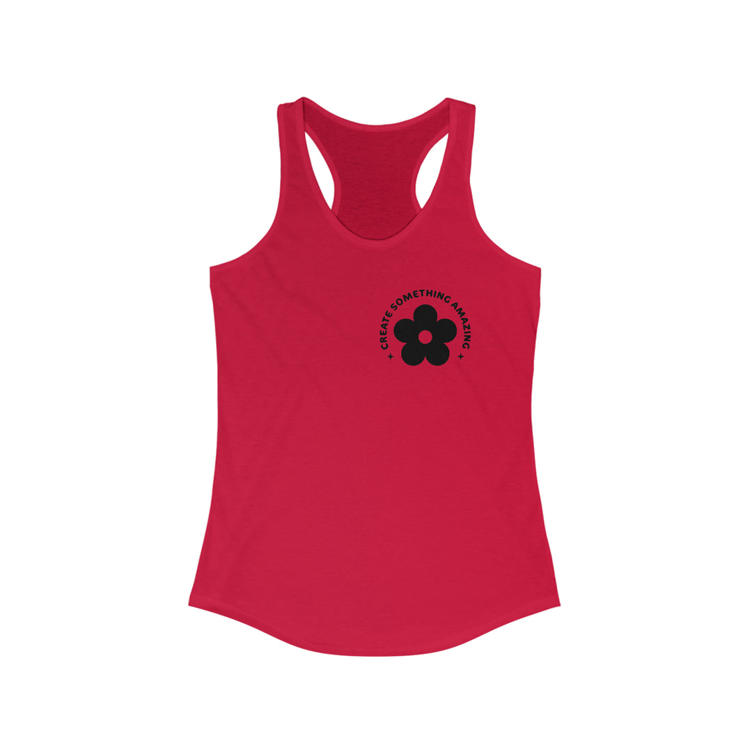Create something amzing-Women's Ideal Racerback Tank