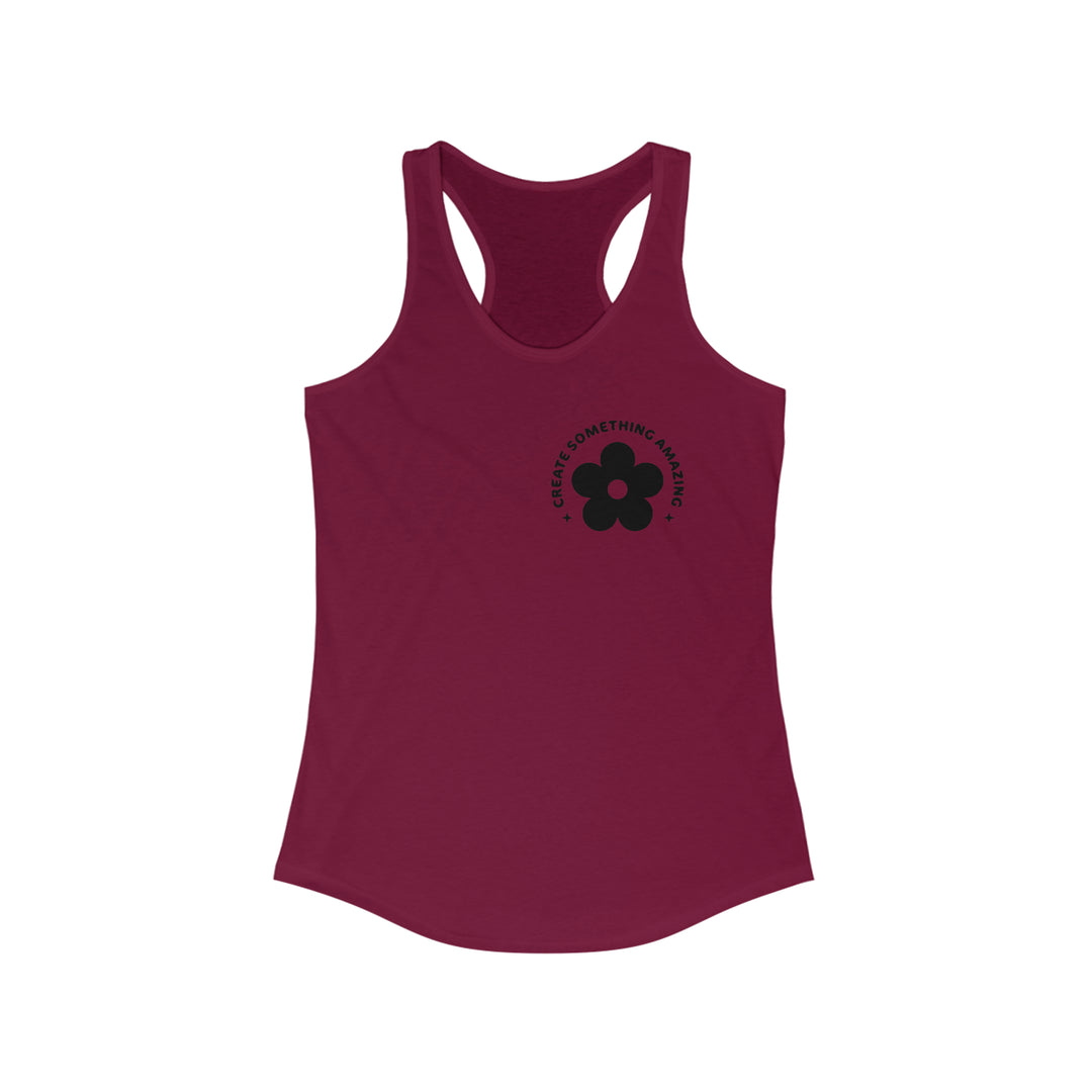Create something amzing-Women's Ideal Racerback Tank