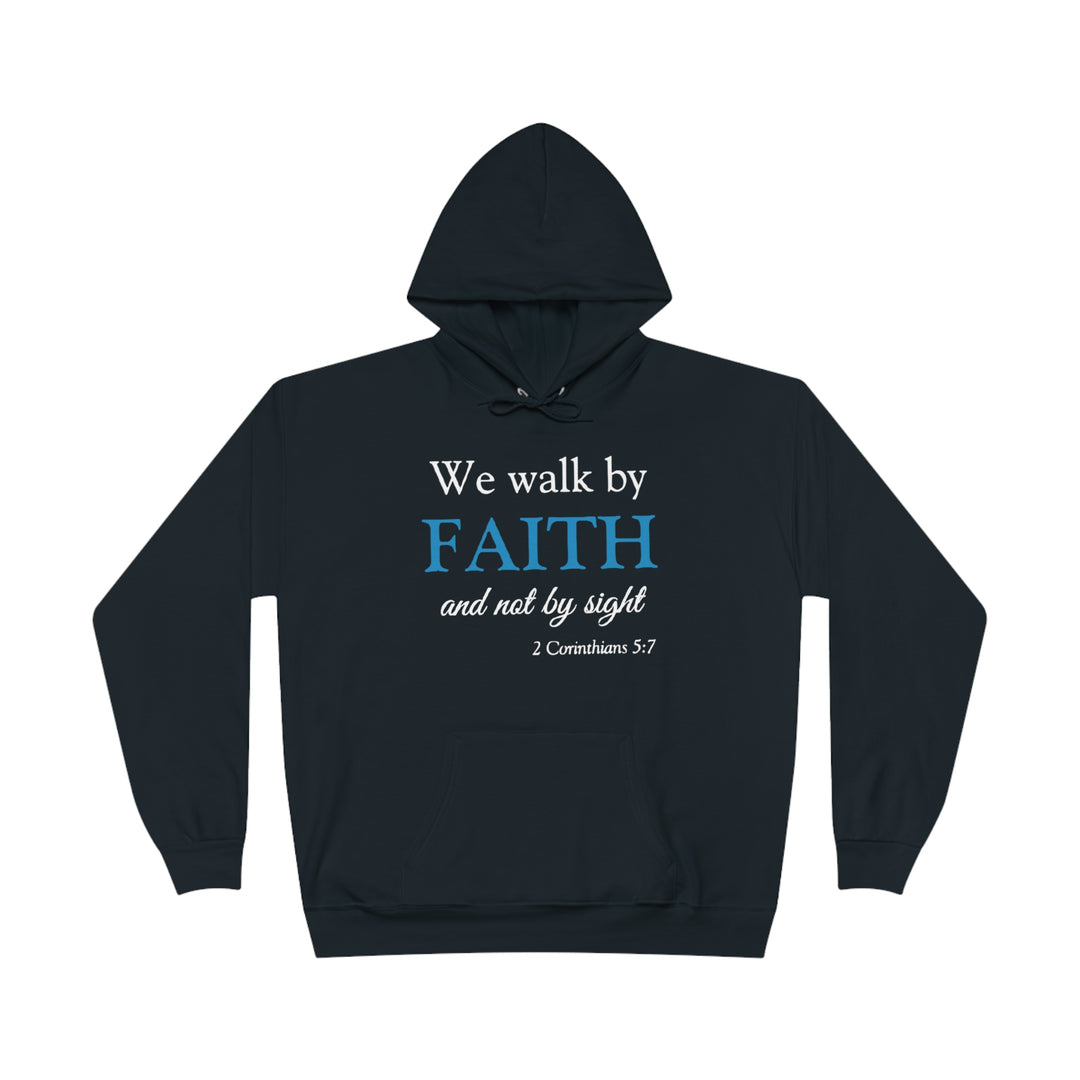 Faith=Unisex EcoSmart® Pullover Hoodie Sweatshirt