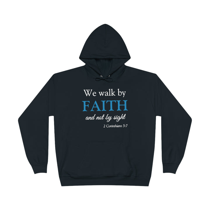 Faith=Unisex EcoSmart® Pullover Hoodie Sweatshirt