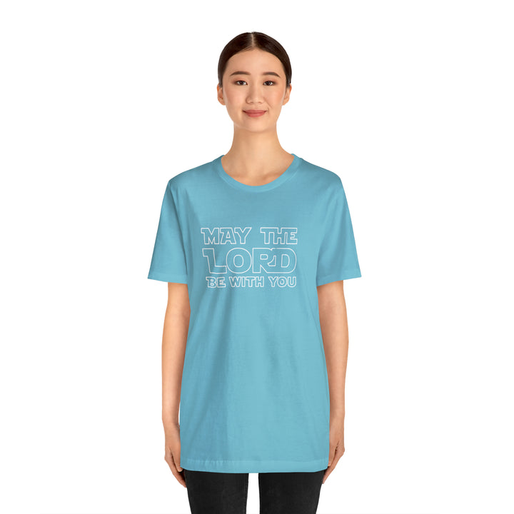 Mat The Lord Be With You-Unisex Jersey Short Sleeve Tee