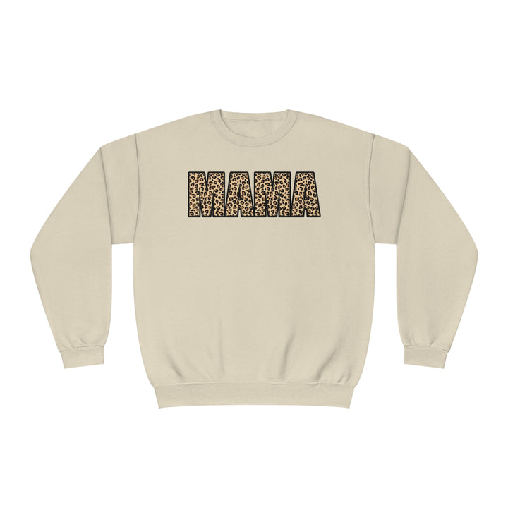 leopard MAMA Unisex NuBlend® Crewneck Sweatshirt