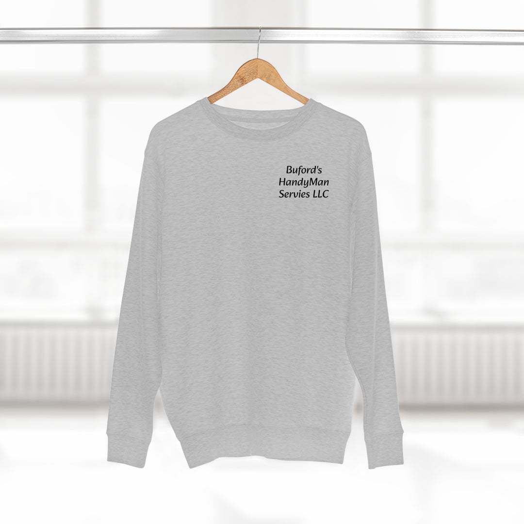 BUFORDS HANDYMAN SERVICES-Unisex Premium Crewneck Sweatshirt