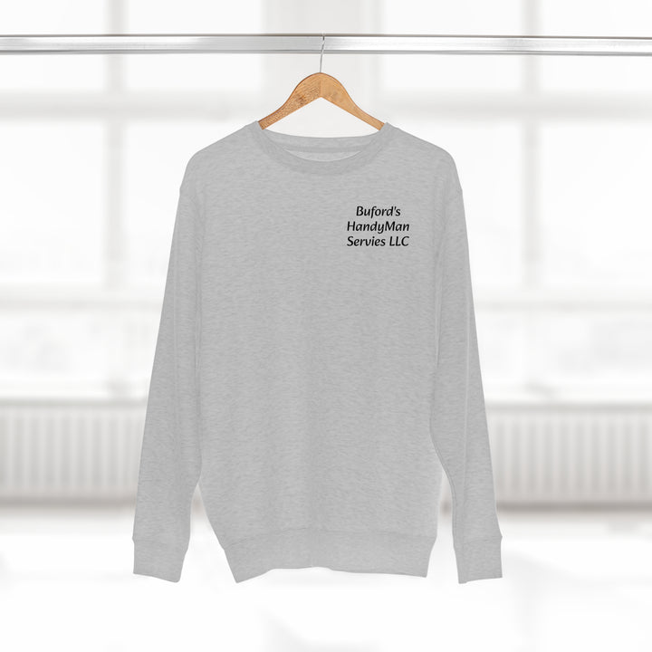 BUFORDS HANDYMAN SERVICES-Unisex Premium Crewneck Sweatshirt