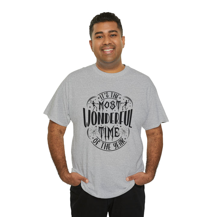 Most wonderful time of year-Unisex Heavy Cotton Tee