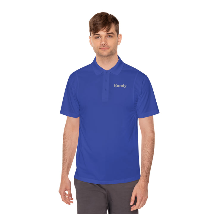 Randy Lawn care Men's Sport Polo Shirt