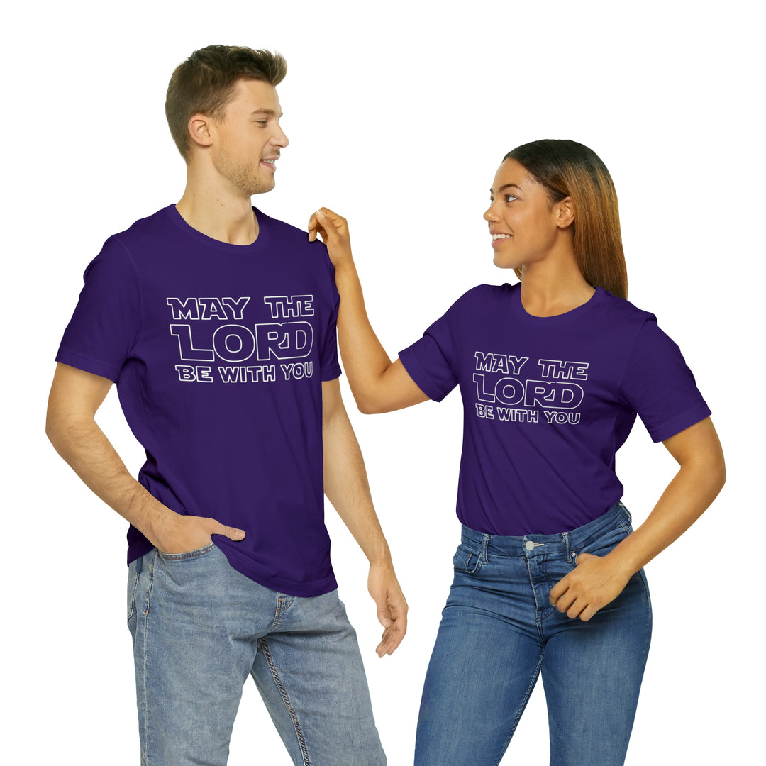 May The Lord Be With You-Unisex Jersey Short Sleeve Tee