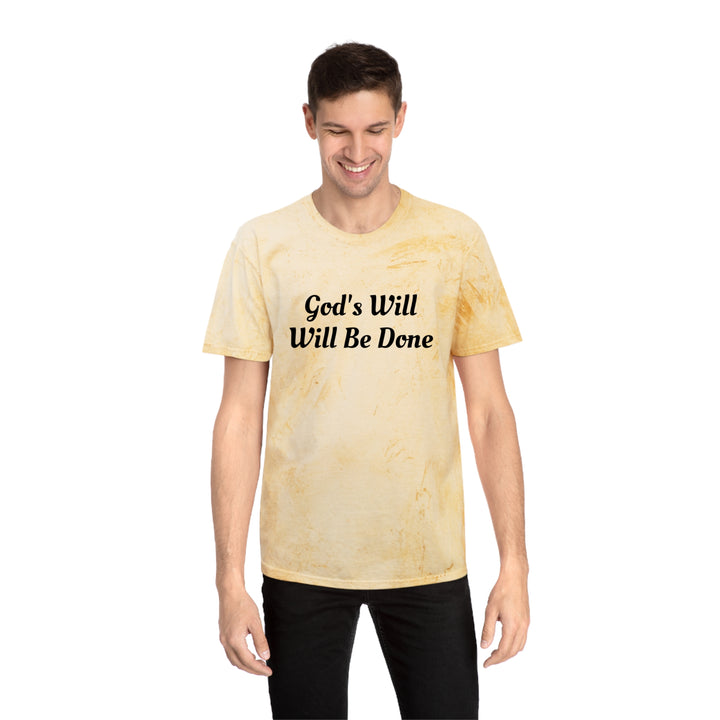 God's Will-Unisex Color Blast T-Shirt