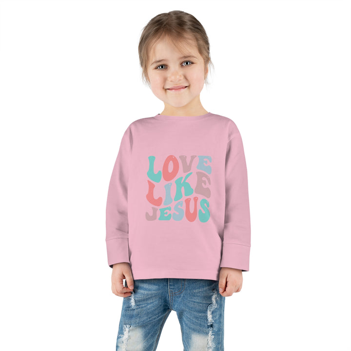 Love Like Jesus Toddler Long Sleeve Tee