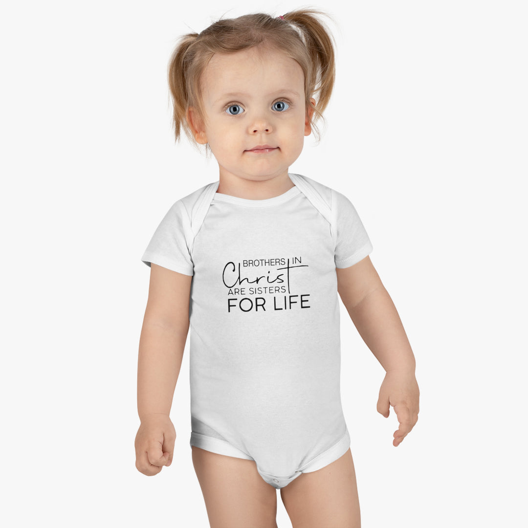BROTHER IN CHRIST-Onesie® Organic Baby Bodysuit
