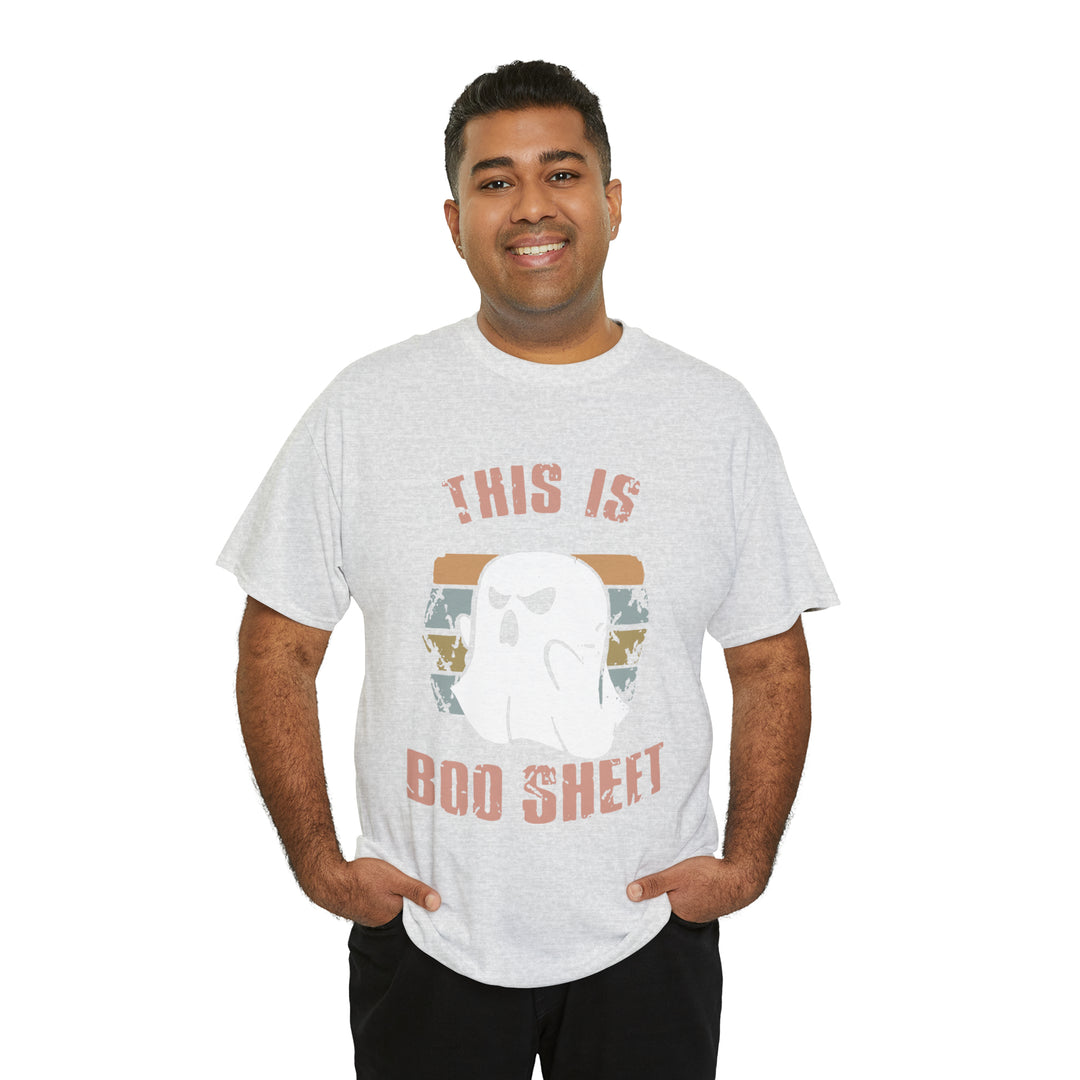 This is Boo Sheet-Unisex Heavy Cotton Tee