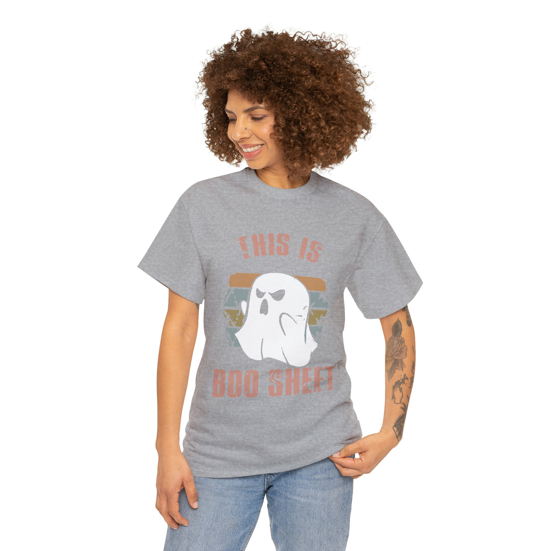 This is Boo Sheet-Unisex Heavy Cotton Tee