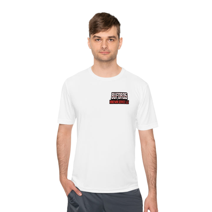 BUFORDS HANDYMAN SERVICE-Unisex Moisture Wicking Tee