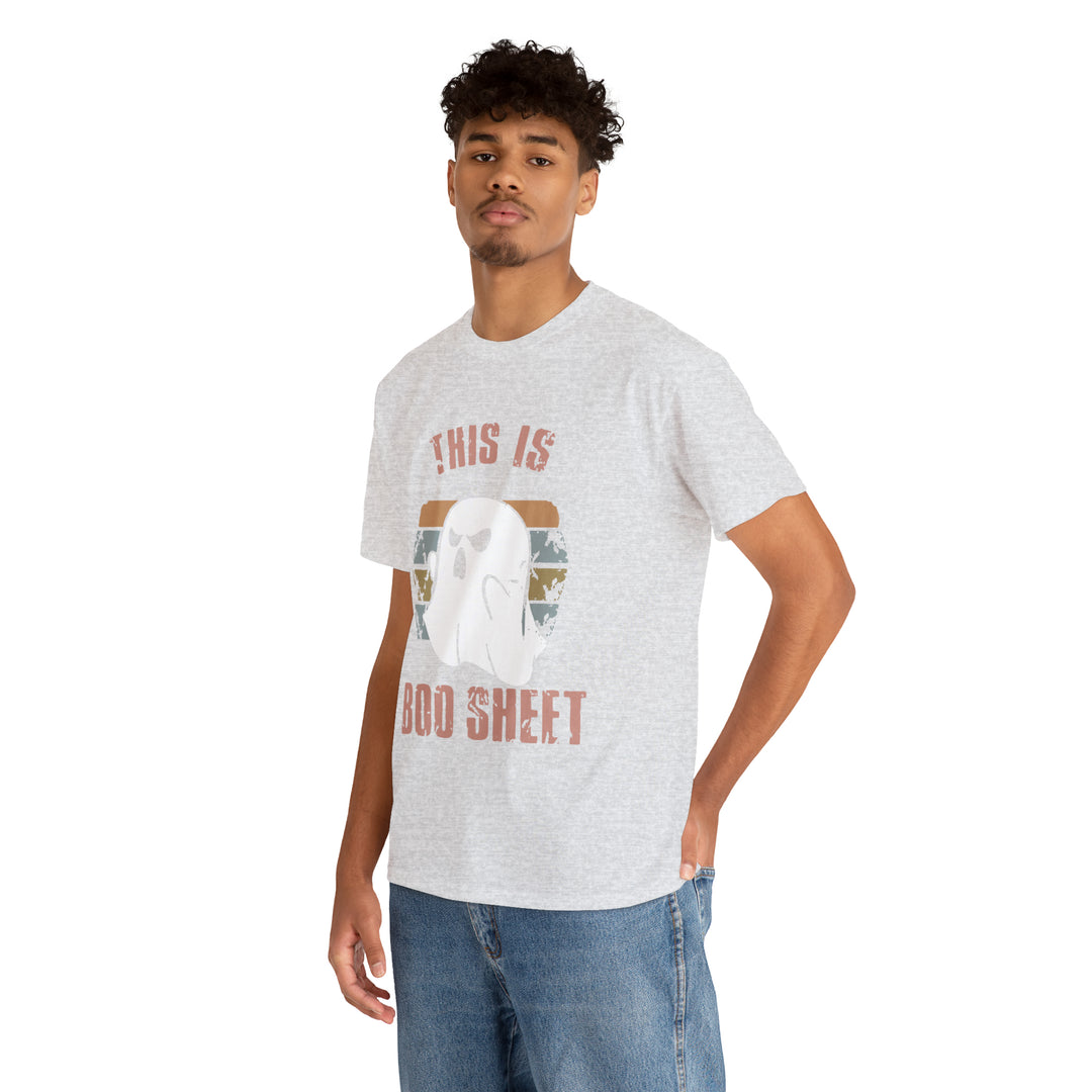 This is Boo Sheet-Unisex Heavy Cotton Tee