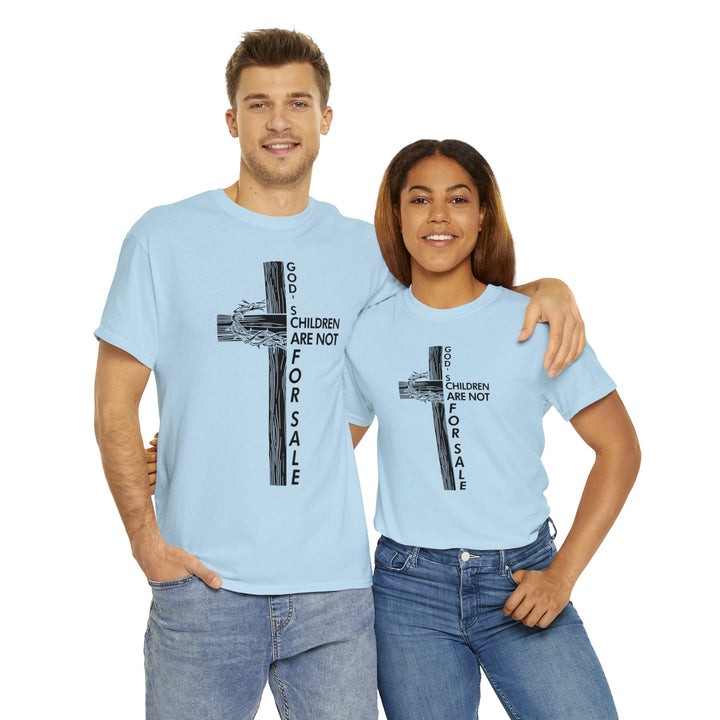 gods children are not for sale-Unisex Heavy Cotton Tee