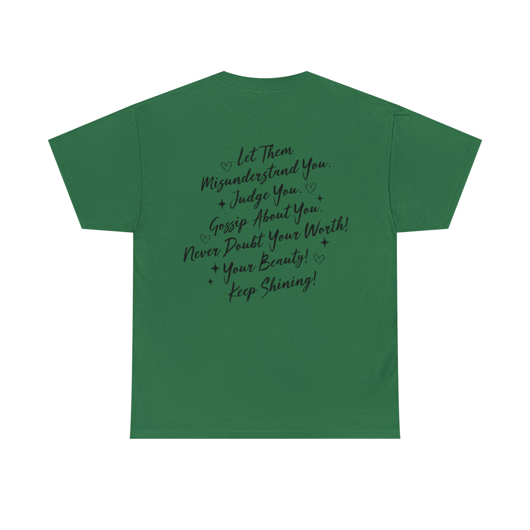 LET THEM-Unisex Heavy Cotton Tee