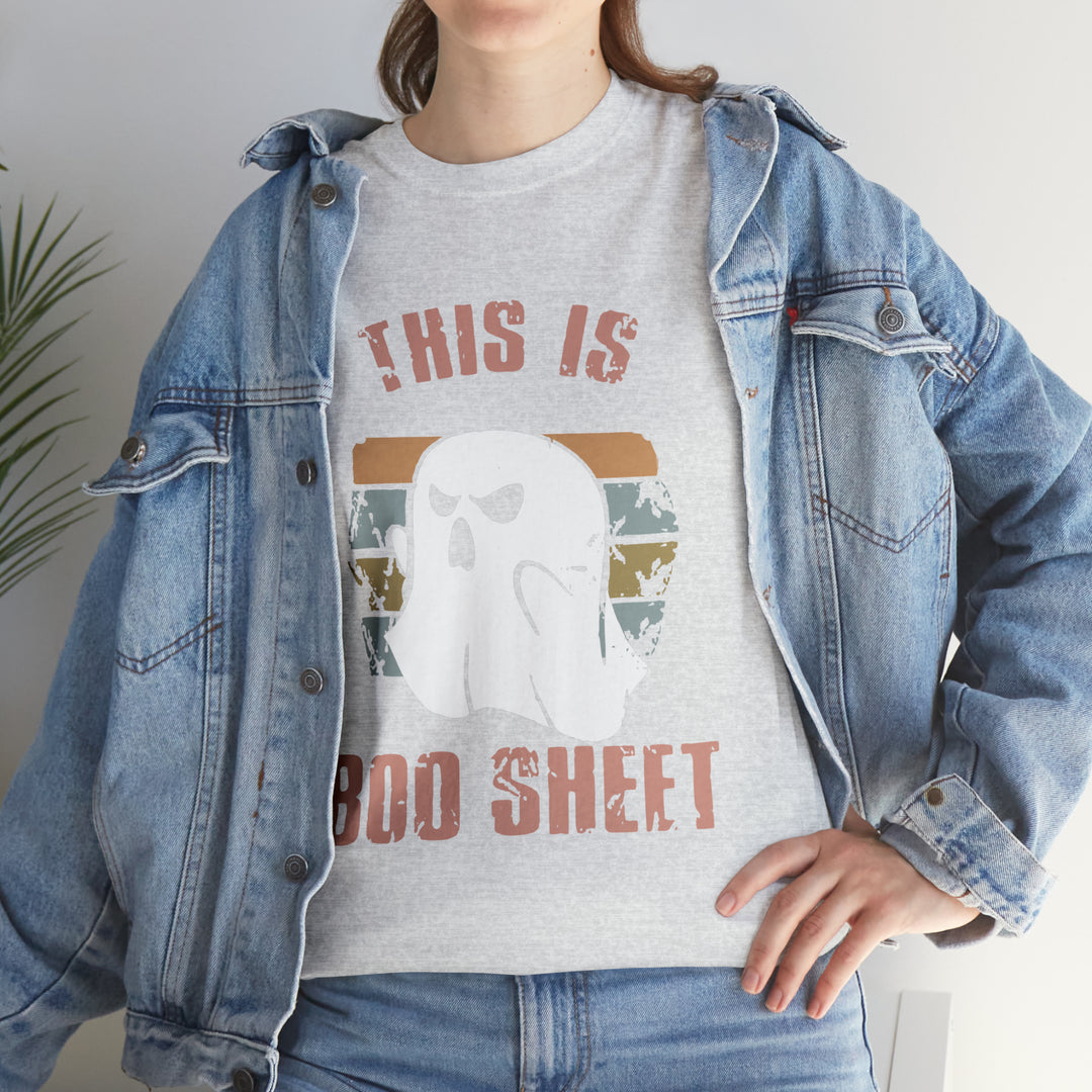 This is Boo Sheet-Unisex Heavy Cotton Tee